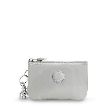 Kipling Creativity Small Metallic Pouch Bags Bright Metallic | AU 2109XY